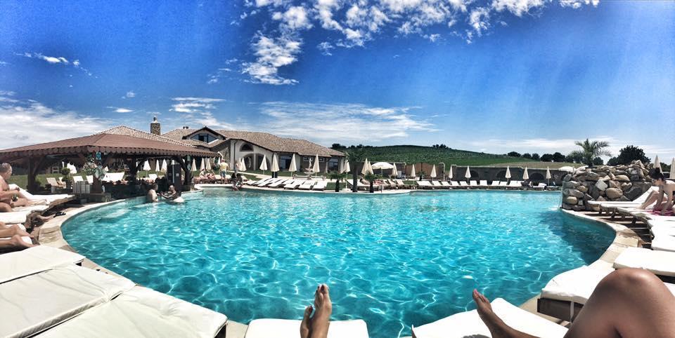 Paradisul Transilvaniei Resort Blaj Bagian luar foto
